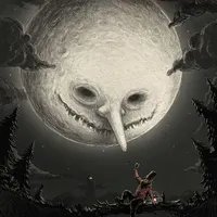 mặt trăng cười