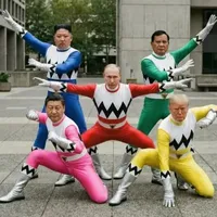 <nhóm người lạ>