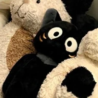 gấu bông mèo đen☕