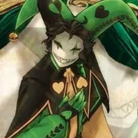 Harlequin -  Green boy / Chúa sets -