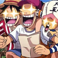 Luffy, Usopp, Chopper