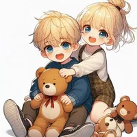 trẻ con (trai, gái)