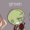 green