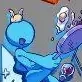 blue