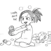 yaoyorozu momo lúc nhỏ 