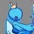 blue