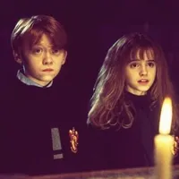 Ron. - Hermione.