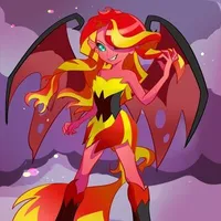 satan sunset shimmer (dạng linh hồn)