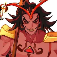 Burning spice cookie