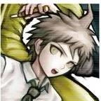 Hajime Hinata( ly cam trên đầu Nagito)