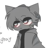 gray (con mồm lèo màu xám)