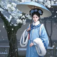 cung nữ đi theo Thái Hậu