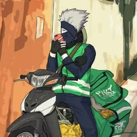Anh shipper may mắn