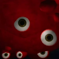 Mass of eyes