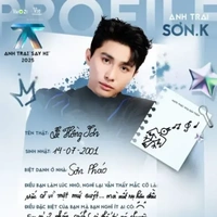 Lễ Hồng Sơn( SƠN. K)