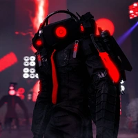 Dark speakerman
