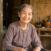 bà Namfon(mẹ Sea)
