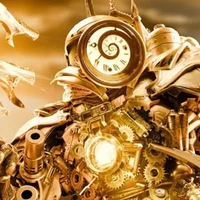 titan clock man
