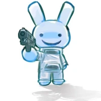blue intern(thỏ xanh duơng biển)