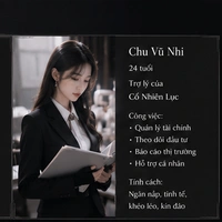 Chu Vũ Nhi - Trợ Lý Cố Nhiên Lục