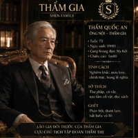Thẩm Quốc An -Lão gia Thẩm Gia