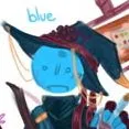 blue
