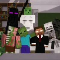 cả lớp -thầy Herobrine