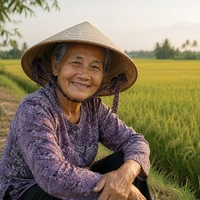 bà ngoại Minh(bà bảy)