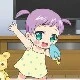 Manaka Laala lúc 7 tuổi
