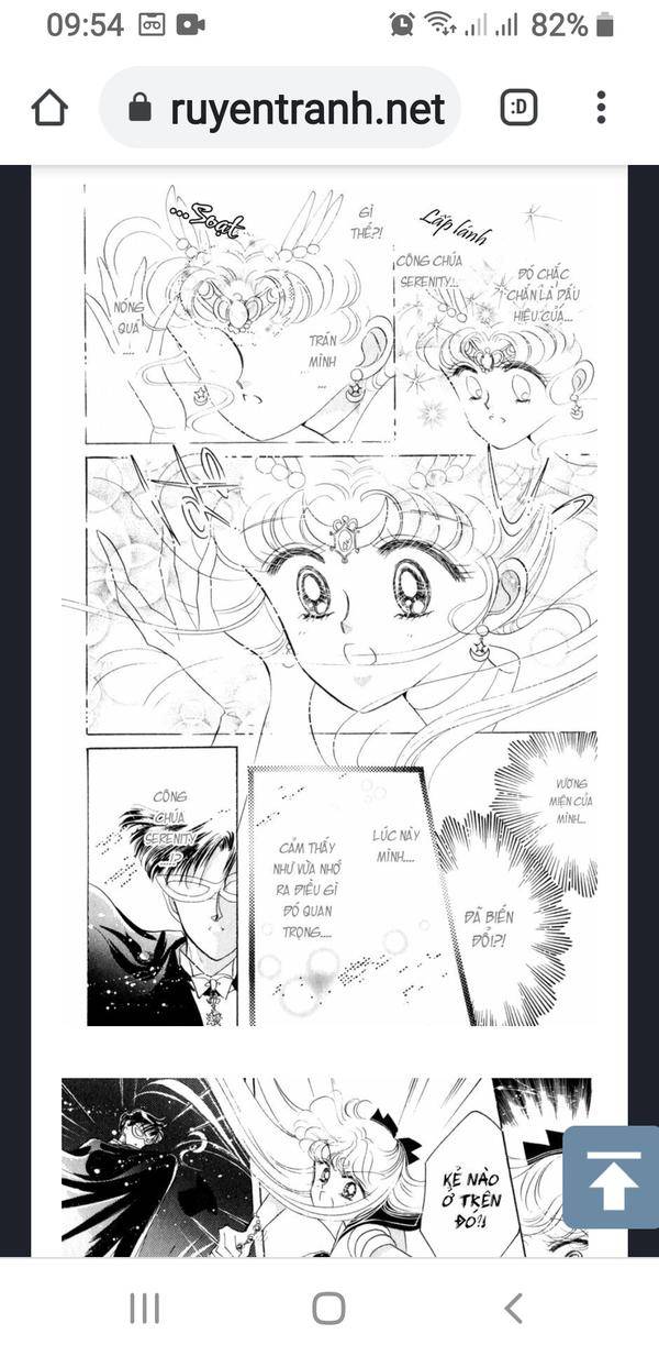 Sưu Tầm Sailor Moon - Tác phẩm mới đến từ bạn Minh Thiện 💕 Lần này là Công  Chúa Serenity, được bạn vẽ dựa theo bản phác thảo của cô Naoko trong