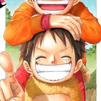 Luffy lúc nhỏ