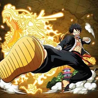 Monkey. D . Luffy [ Dark ] [ God ]