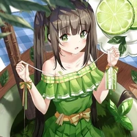 trà xanh( lila)