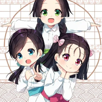bộ ba bé loli
