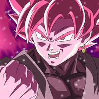 Goku black super saiyan rose kaioken