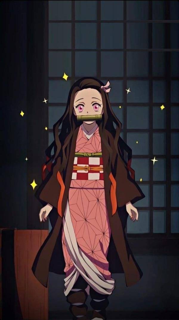 Hình nền : Kimetsu no Yaiba, Kamado Nezuko, mặt trời, thiên nhiên, Mắt  hồng, Con quỷ, two tone hair, cây cung, Kimono, Tre, Anime screenshot,  Anime cô gái 1920x1080 - 20pero -