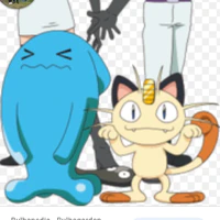 wobbuffet và meowth