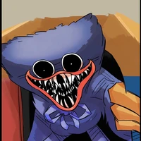 huggy wuggy(quái vật thú bông xanh)