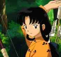 Bà Kaede lúc nhỏ - em gái của Kikyo