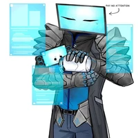 Dakr computer man /Luri