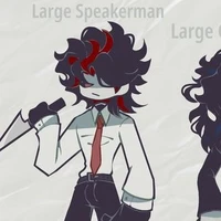 large Speaker man /kum