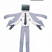 computer man / gato