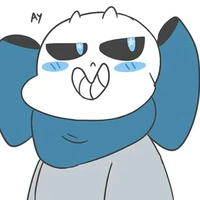 Blue sans