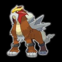 Entei đại diện cho tam thú