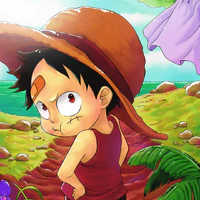 Luffy lúc nhỏ