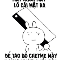 bạn thỏ thik chém 