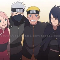 Team Kakashi + Hinata+ Obito