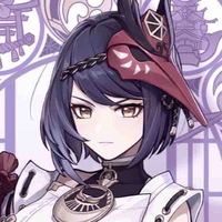 Kujou Sara - quạ đen