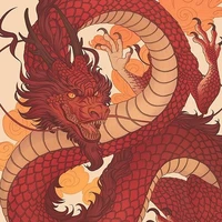 Long thú [Tích lịch hỏa] (thánh thú) 中国