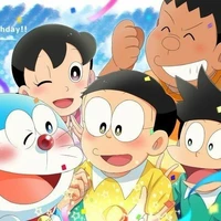 Dora - Nobi - Shizu - Suneo - Jaian